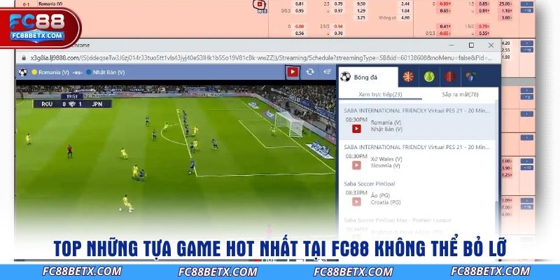 Top những tựa game hot nhất tại FC88 không thể bỏ lỡ